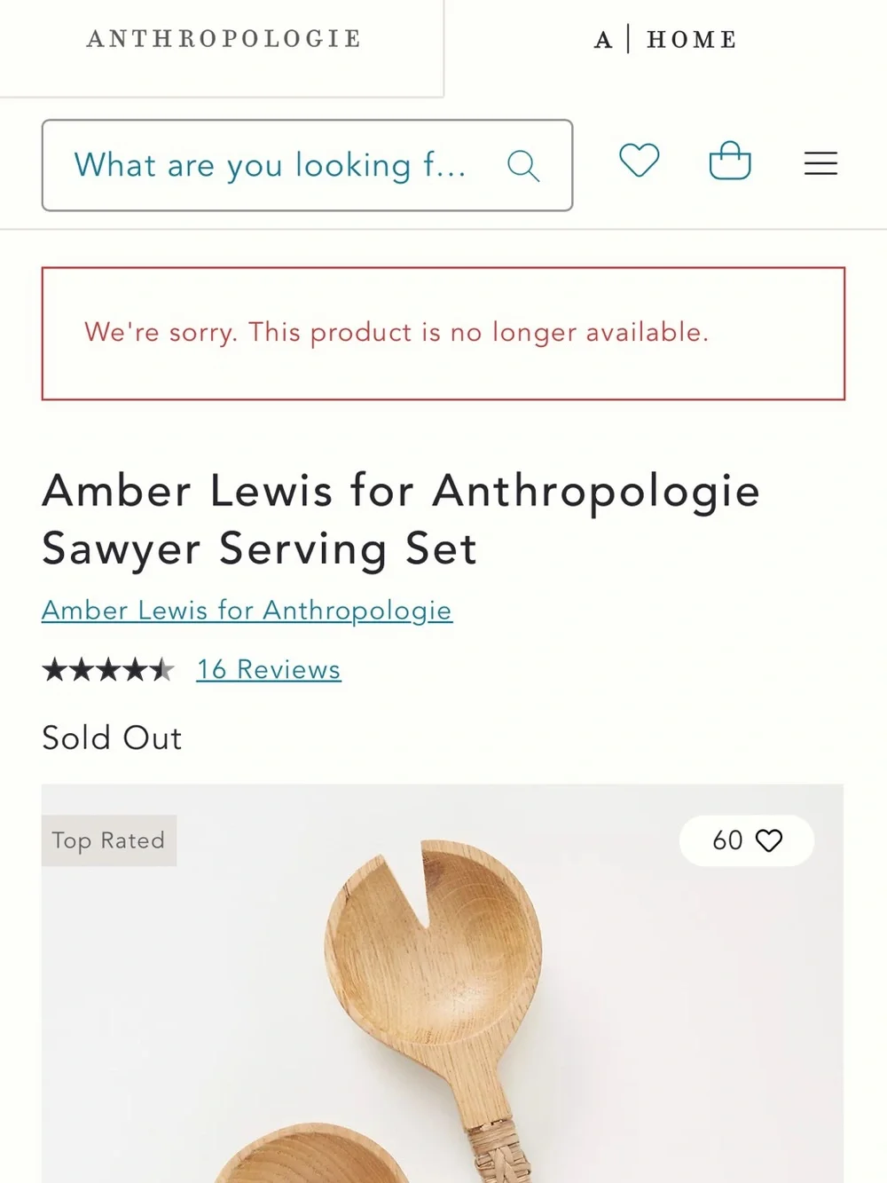 Anthropologie new amber